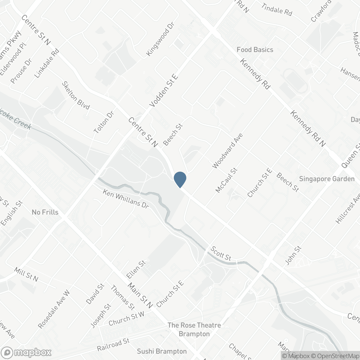 100 CENTRE STREET N, Brampton, Ontario L6V 2Z3